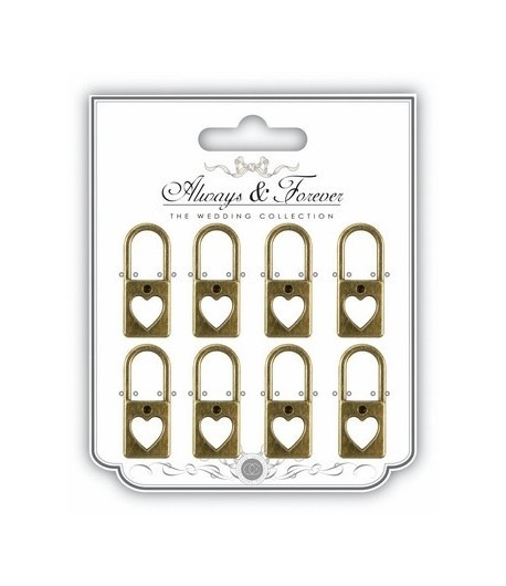 CADENAS COEUR METAL X 8