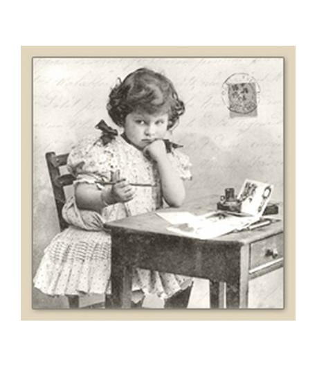 SERVIETTE L'ECOLIERE