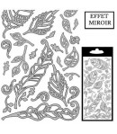 STICKERS FEUILLES ARG