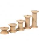 BOBINES BOIS CLAIR X 10