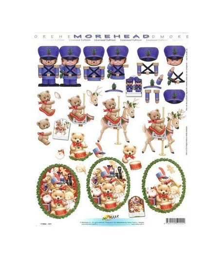 FEUILLE 3D SOLDAT JOUET MH11052141