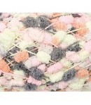 LAINE POMPON SAUMON GRIS (027)