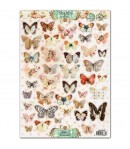 FEUILLE 3D PAPILLONS 1530363