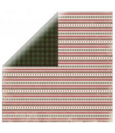 PAPIER TWINKLE 30.5 X 30.5 CM - BO BUNNY MERRY BRIGHT