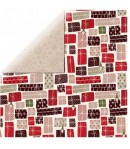 PAPIER ALL WRAPPED UP 30.5 X 30.5 - BO BUNNY MERRY BRIGHT