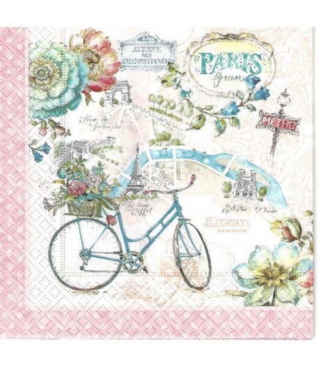 SERVIETTE PARIS FOREVER