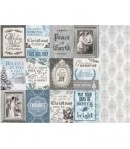 PAPIER KC FROSTED 30.5 X 30.5 CM - POLAR