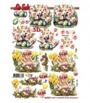 FEUILLE 3D BEBE PAQUES