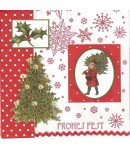 SERVIETTE LES IMAGES DE NOEL