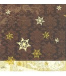 SERVIETTE AU COIN DU FEU 