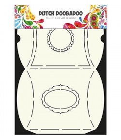 GABARIT PILLOW BOX - DUTCH DOOBADOO (006)