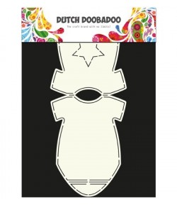 GABARIT ONESIE CARD  - DUTCH DOOBADOO (595)