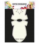 GABARIT ONESIE CARD  - DUTCH DOOBADOO (595)