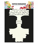 GABARIT CAKE CARD - DUTCH DOOBADOO