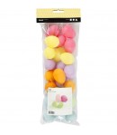 24 OEUFS PLASTIQUE - 4.5 CM