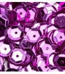 SEQUINS 6MM FUCHSIA - 12 GR