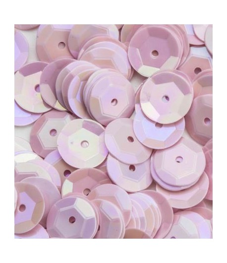 SEQUINS 6MM ROSE - 10 GR
