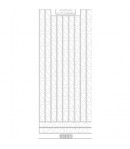 STICKERS BORDURES OR TRANSPARENT