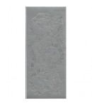 STICKERS LICORNES ARGENT