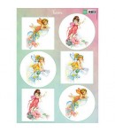 FEUILLE 3D MD FAIRIES 2