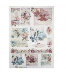 PAPIER DE RIZ BALLET 279 35X50