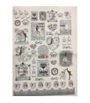 PAPIER DE RIZ MARIAGE 299 35X50