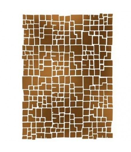 POCHOIR EFFET MUR 15X20 KSD282