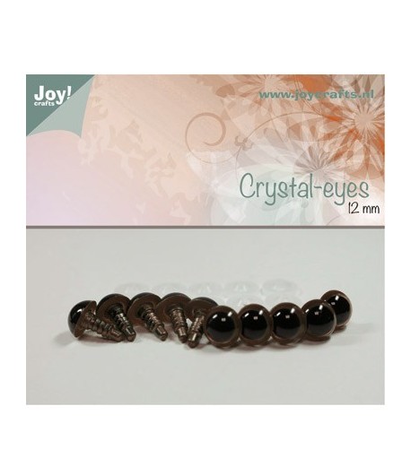 10 YEUX CRISTAL - 10MM