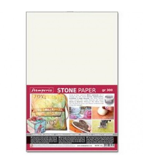 STONE PAPER 29.7 X 41 CM - 300 G DFPCA3  STAMPERIA