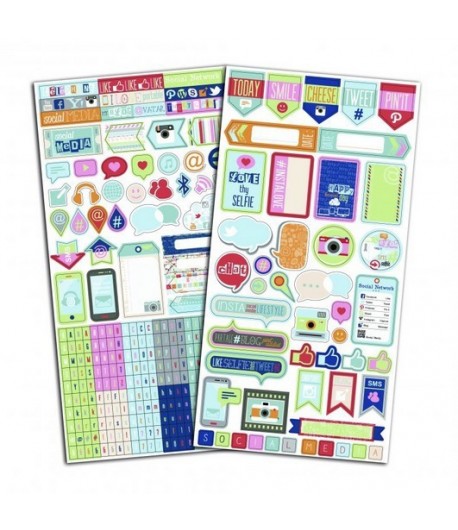 STICKERS BE CONNECTED X 330 TOGA