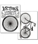 2 PAPIERS TRANSFERT VELOS DFTR048