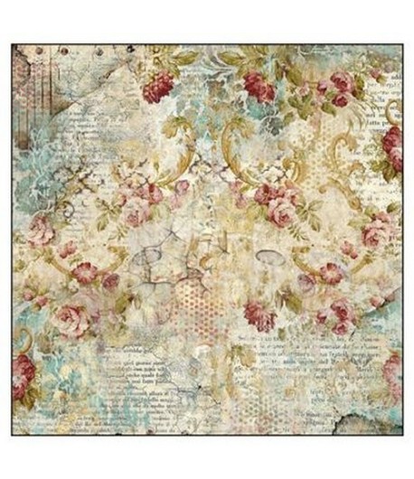SERVIETTE PAPIER DE RIZ 50X50 TIME FLORAL DFT327