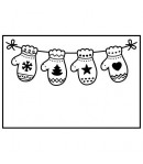 PLAQUE DE GAUFRAGE MOUFFLES 1219-225