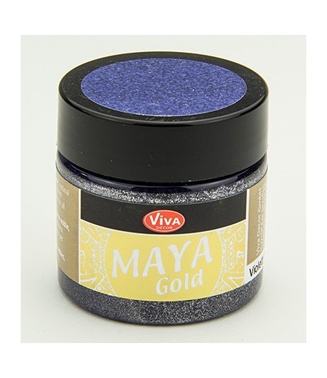 PEINTURE METALLISEE VIOLET - MAYA GOLD (500) - 45ML