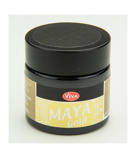 PEINTURE MÉTALLISÉE  HEMATITE - MAYA GOLD (800) - 45ML