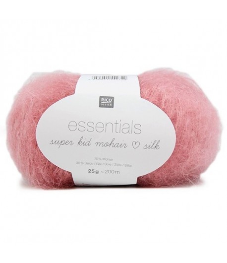 LAINE SUPER KID MOHAIR SILK VIEUX ROSE (013)