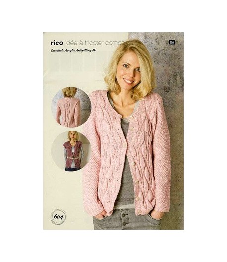 FICHE TRICOT - IDEES A TRICOTER 604