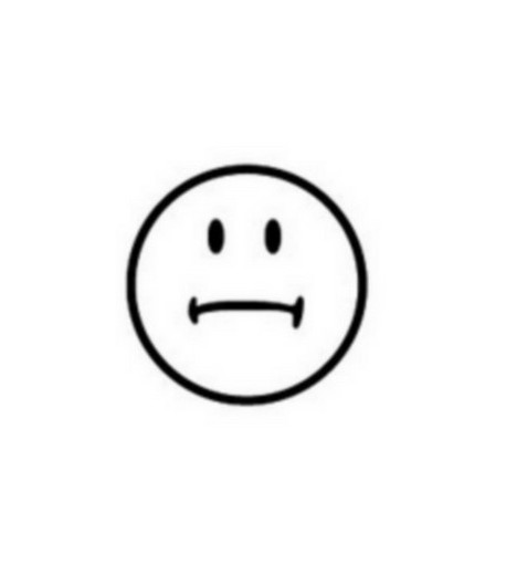 MINI TAMPON SMILEY TRISTE