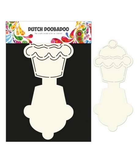 GABARIT CUPCAKE CARD - DUTCH DOOBADOO 503
