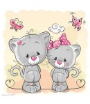 IMAGE 3D CHATS DUO 30X30 GK3030079