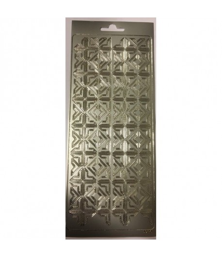 STICKERS COINS ARGENT