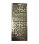 STICKERS COINS ARGENT