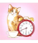 IMAGE 3D CHATON AU REVEIL 30X30 NCN4889-2