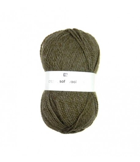 LAINE SOFT WOOL ARAN TAUPE (004)