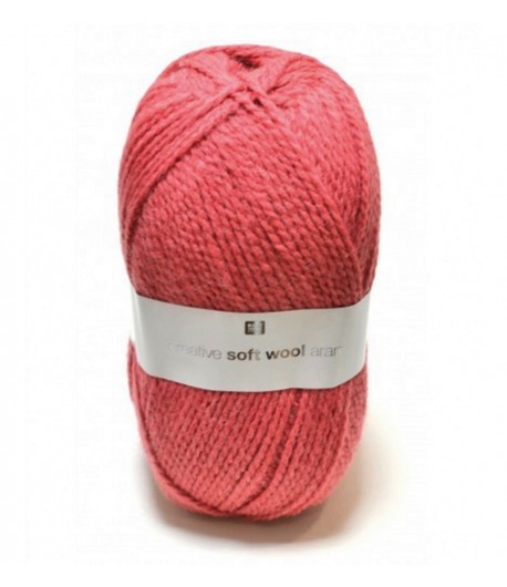 LAINE SOFT WOOL ARAN PÉTUNIA (009)