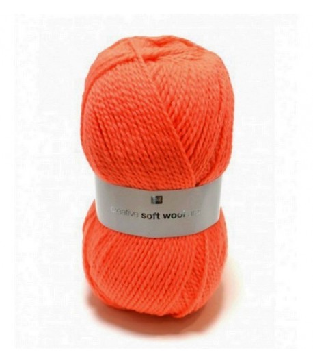 LAINE SOFT WOOL ARAN CORAIL (010)