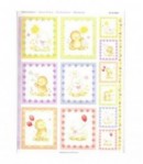 FEUILLE 3D POUSSIN FLEUR RY83544