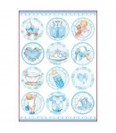 PAPIER DE RIZ A4 BABY BOY 21 X 29.7 DFSA4291