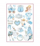PAPIER DE RIZ A4 BABY BOY 21 X 29.7 DFSA4292
