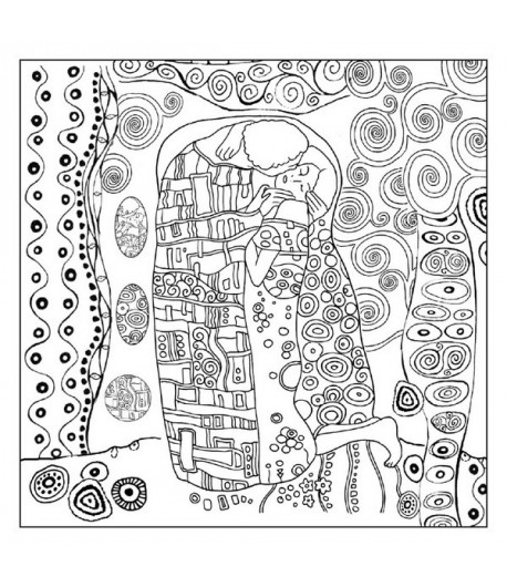 SERVIETTE PAPIER DE RIZ 50X50 KLIMT DFTM15